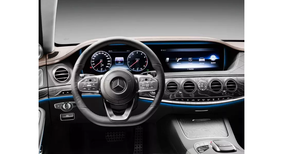 Рестайлинг Mercedes-Benz S-Class W222 (2013-2017)