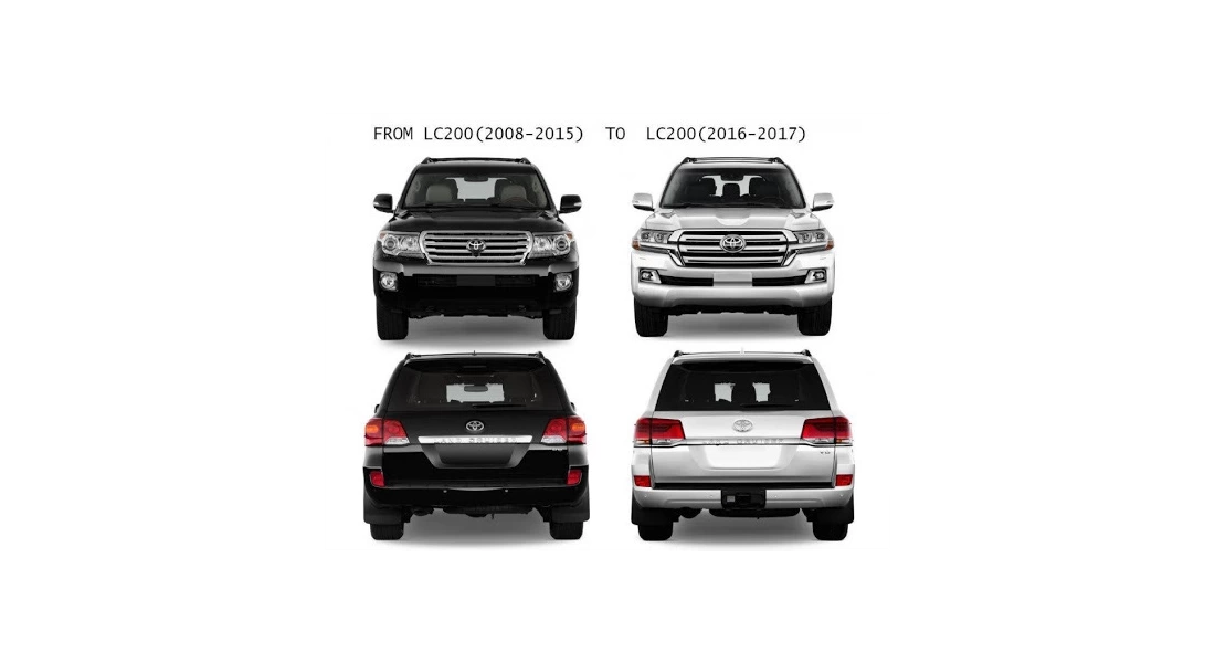 Рестайлінг Toyota LC 200