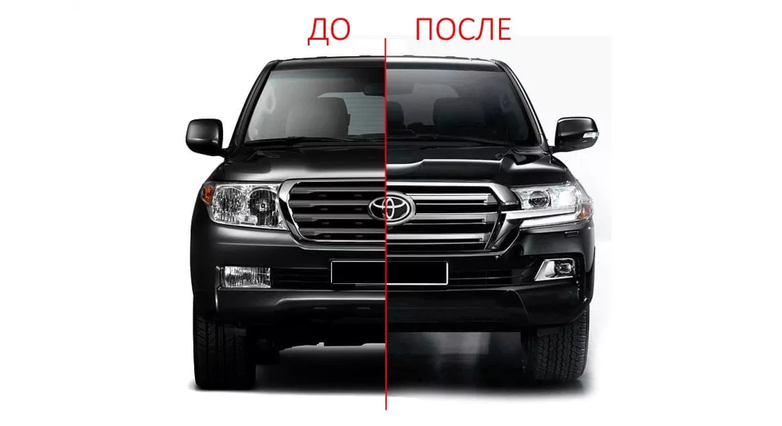 Рестайлинг Toyota LC 200